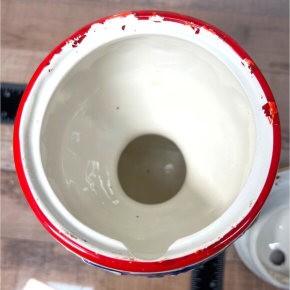 Paris Blue & Gold Globe-Themed Ceramic Cup With Lid - Picture 6 of 6